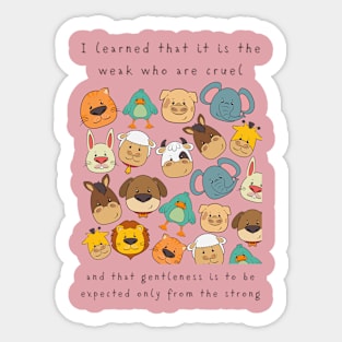 cute animals Sticker